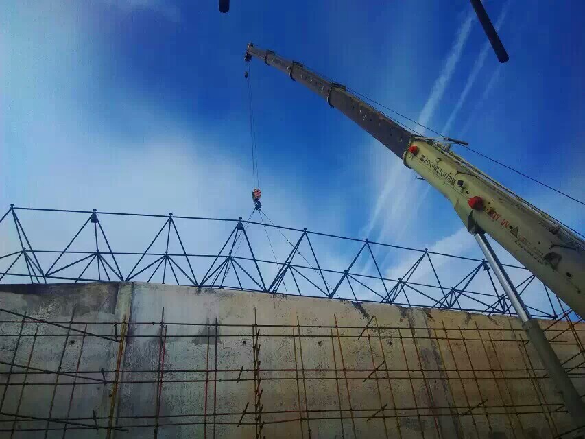 大冶食堂网架结构工程